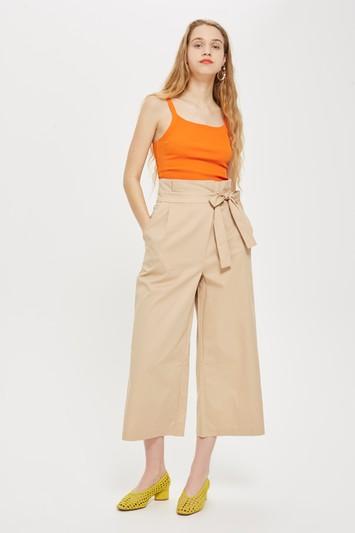 Topshop Crop Trousers By Norr