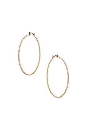 Topshop Clean Gold Hoop Earring