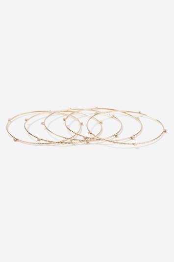Topshop Multipack Gold-look Bangles