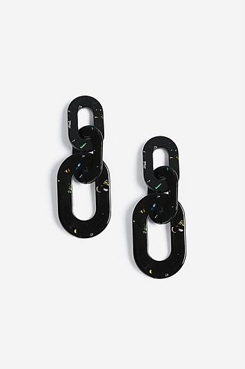 Topshop *chunky Chain Earrings