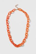 Topshop Oval Linked Necklace