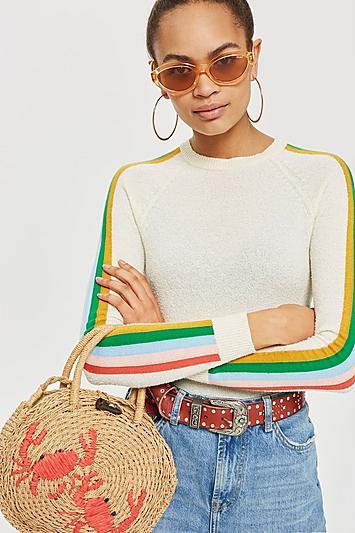 Straw bag topshop new arrivals