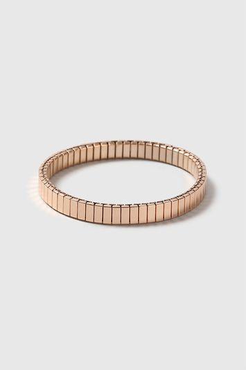 Topshop Stainless Steel Stretch Bracelet