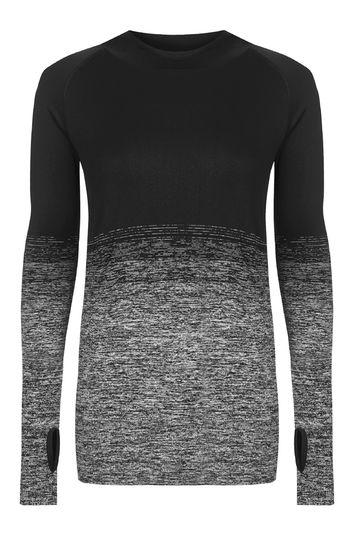 Topshop Seamless Gradient Hoodie By Ivy Park