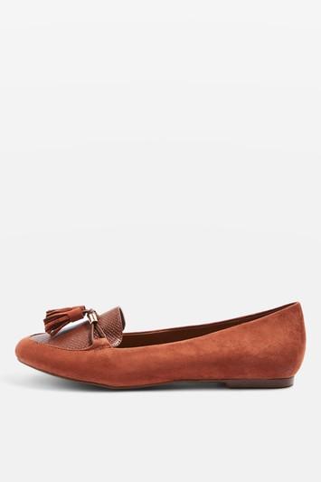 Topshop Lordy Tassel Detail Loafers