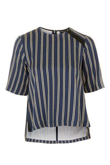 Topshop Boxy Striped Tee
