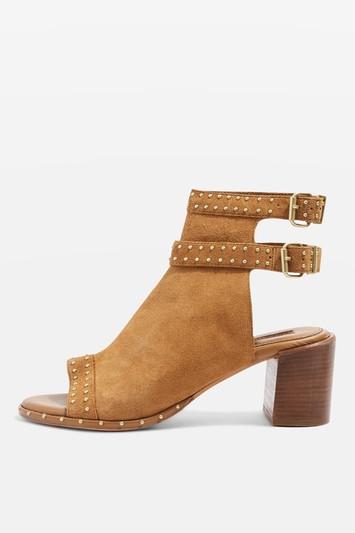 Topshop North Studded Shoe Boots