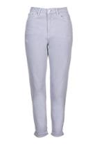 Topshop Moto Lilac Coloured Mom Jeans