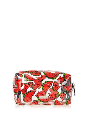 Topshop *watermelon Make Up Bag By Skinnydip