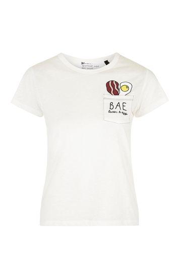 Topshop 'bae' Tee By Tee And Cake