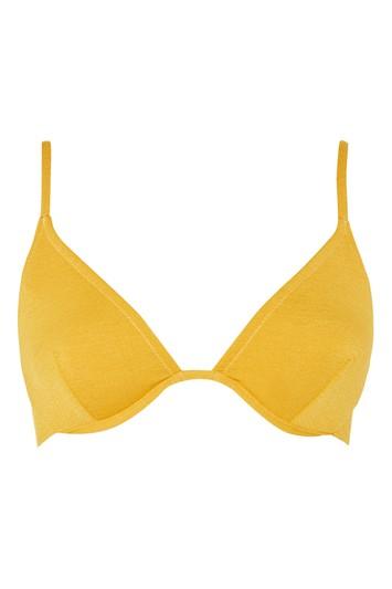 Topshop *burnt Ridge Bikini Top By Somedays Loving