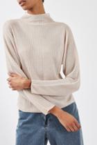 Topshop Gauzy Long Sleeve Top By Boutique