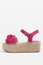 Topshop Wendy Bow Wedge Espadrilles