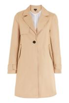 Topshop Girly A-line Trench Coat