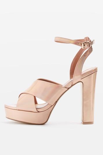 Topshop Madrid Cross-strap Ballet Shoes