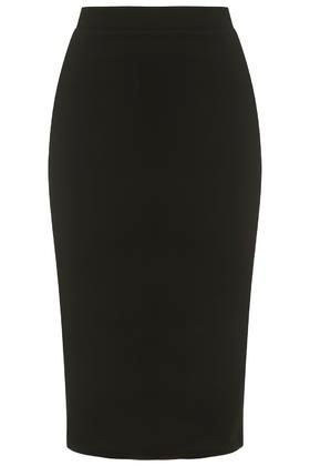 Topshop *bodycon Midi Skirt By Tfnc
