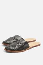 Topshop Woven Mules