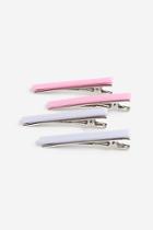 Topshop *pink And Lilac 4 Pack Slide Clips