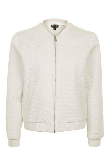 Topshop Petite Neo Punch Bomber Jacket