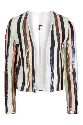 Topshop Premium Sequin Jacket