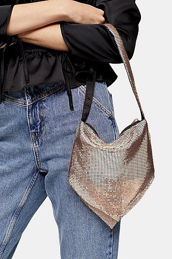 Topshop Millie Mesh Shoulder Bag