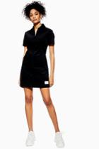 Topshop Corduroy Dress By Calvin Klein