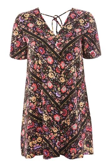 Topshop *crosena Shirt Dress By Motel