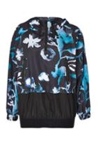 Topshop Ink Cloud Hooded Jacket By Ivy Park