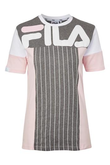 Topshop Colour Block T-shirt By Fila