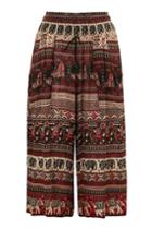 Topshop Elephant Print Pant By Band Of Gypsies