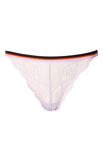 Topshop Sporty Lace Mini Knickers