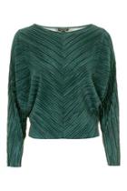 Topshop Pleat Batwing Top