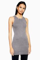 Topshop Tall Washed Racer Bodycon