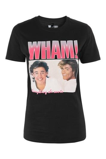 Topshop 'wham' T-shirt