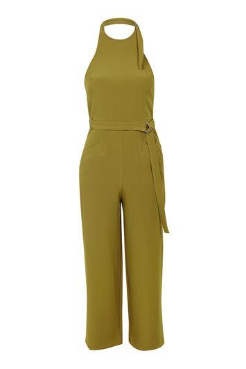 Topshop Halterneck Jumpsuit