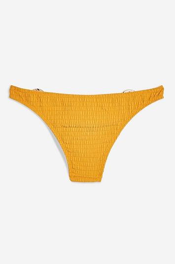 Topshop Tortoiseshell Ring Bikini Bottoms