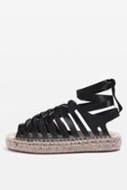 Topshop Krown Lace Espadrilles