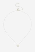 Topshop Lotus Flower Ditsy Necklace