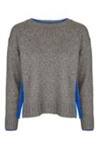 Topshop Bright Trim Marl Jumper