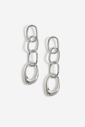 Topshop Simple Rope Link Drop Earrings