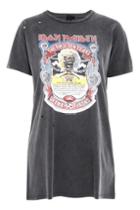 Topshop Petite Iron Maiden T-shirt