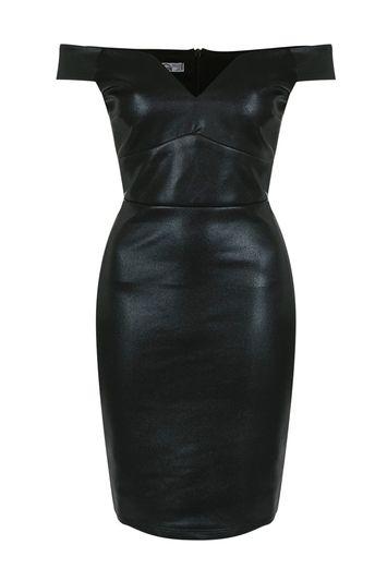 Topshop *scuba Dress By Wal