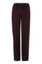 Topshop Checked Topshop Trousers