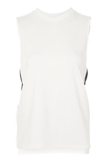 Topshop Satin Tabbard Tank Top