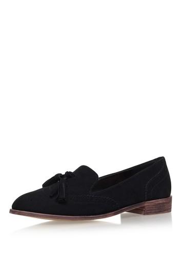 Topshop *murrie Black Flat Loafers By Koko Couture