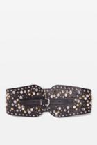 Topshop Bling Stud Corset