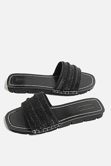 Topshop Frost Embellished Sandals