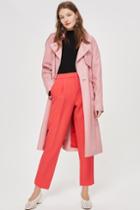 Topshop Petite Split Hem Peg Trousers