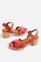 Topshop Two Cross Strappy Sandals