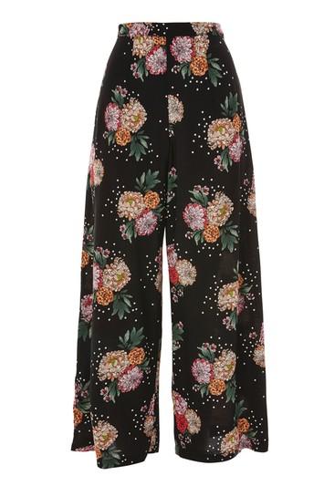 Topshop Floral Print Culotte Trousers